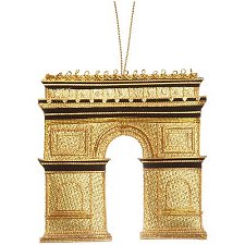 Zardozi French themed ornaments